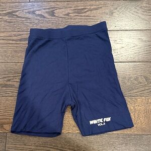 White Fox Navy 'White Fox Vol.3' Bike Shorts